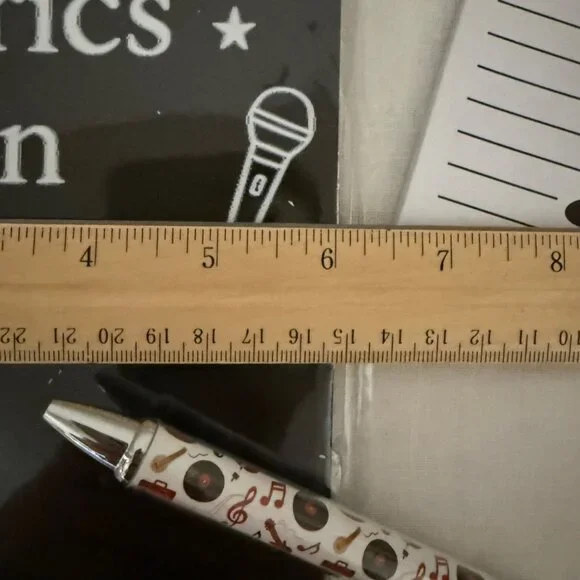 Songwriter Lyrics Ideas Desk Set Music Notebook Pens Notepads - Picture 8 of 10